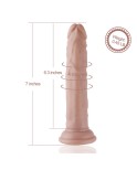 19 cm (7.5 in) Slim Realistic Silicone Anal Dildo with Kliclok Connector for Beginners