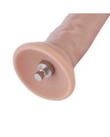 19 cm (7.5 in) Slim Realistic Silicone Anal Dildo with Kliclok Connector for Beginners