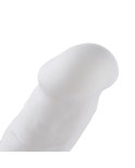 20 cm White Silicone Dildo for Hismith Kliclok System