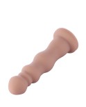 Consolador anal de silicona con cuentas de 20 cm para máquina sexual Hismith Premium con sistema KlicLok