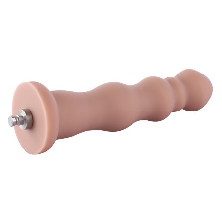 20 cm Beaded Silicone Anal Dildo for Hismith Premium Sex Machine with KlicLok System