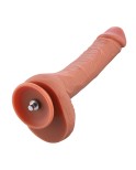 24 cm Large Dual Layered Silicone Dildo with 19 cm Insertable Length for Kliclok System