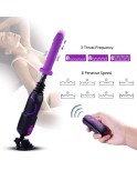 Hismith pro traveler, discreet portable sex machine with APP control & body-safe kliclok system dildo