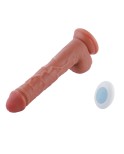 Realistic Dildo Vibrator with 6 Vibration Modes & 6 Thrusting Speeds G Spot Vibrating Dildo with Strong Suction Cup for Women