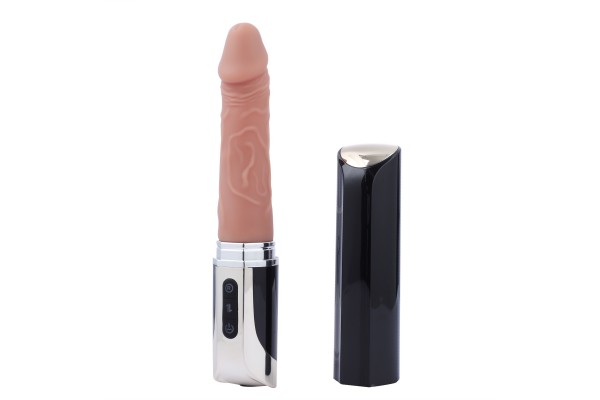 Hismith dildo sex machine with 3 modes for bumping and 10 modes for vibration, pure silicone fucking machine for women