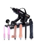 Descuento Hismith Basic Sex Machine Bundle para mujeres con 5 dildos