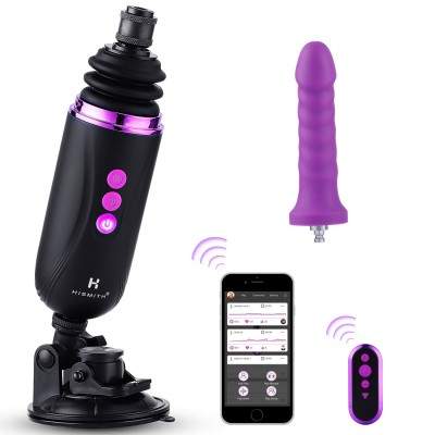 Hismith Rechargeable Programmable Sex Machine, Portable Fucking Machine Capsule with Multiple Speeds & Frequencies