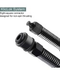 Flexible Spring Accessory with Kliclok Connector for Hismith Premium Sex Machines