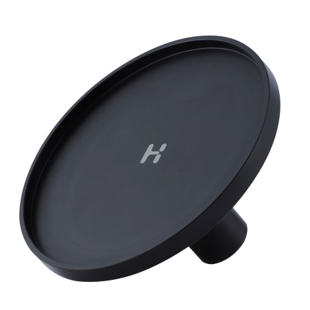 Hismith 4.5" Suction Cup Adapter for 3XLR Connector Sex Machine，Aluminium Alloy Material，Black