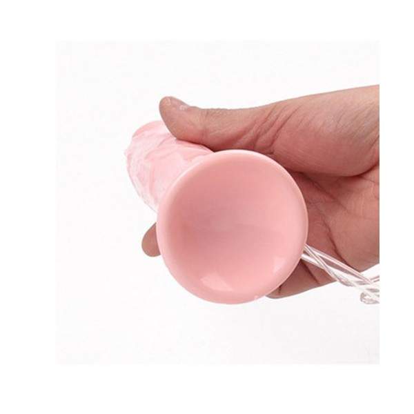 Realistic Vibrating Dildo with Fountain Squirt Like a Real Man