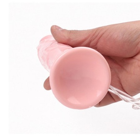 Realistic Vibrating Dildo with Fountain Squirt Like a Real Man