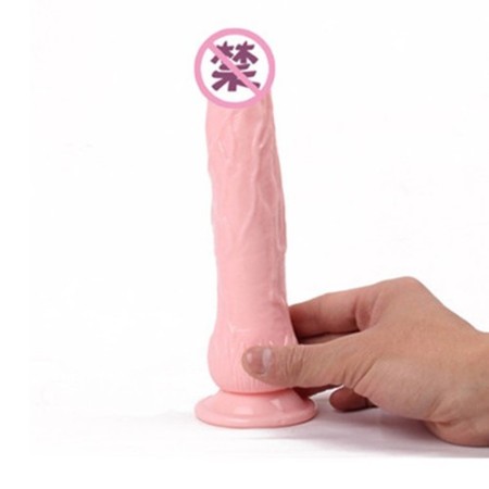 Realistic Vibrating Dildo with Fountain Squirt Like a Real Man