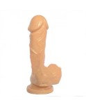 19 cm (7.8 in) Flesh PVC Dildo with Suction Cup - Hismith