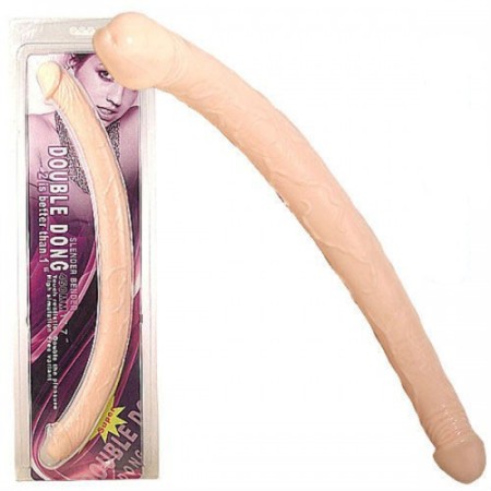 17.7 inch Realistic Double Dildo Sex Toys for Women