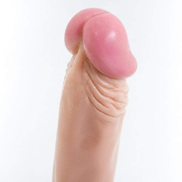 Natuarl Feel 6.5 inch Realistic Flesh Dildo with Strong Suction Cup