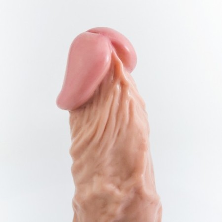 Flesh 9.25 inch Natuarl Feel Realistic Dildo with Strong Suction