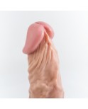 24 cm (9.5 in) Realistic PVC Vibrating Dildo with Suction Cup - Hismith