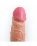 19 cm (7.8 in) Realistic PVC Vibrating Dildo with Suction Cup - Hismith